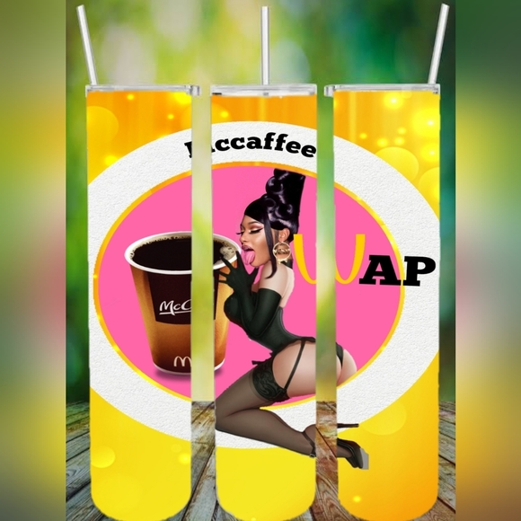 Mccaffee Cardi B WAP tumbler - Picture 1 of 3